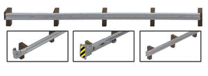 949-4176  -  Guardrails Kit 12/ - HO Scale
