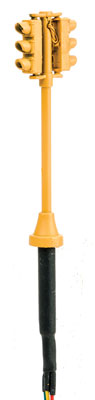 949-4365  -  Trffc Lght Pwrd Dbl-Sided - HO Scale