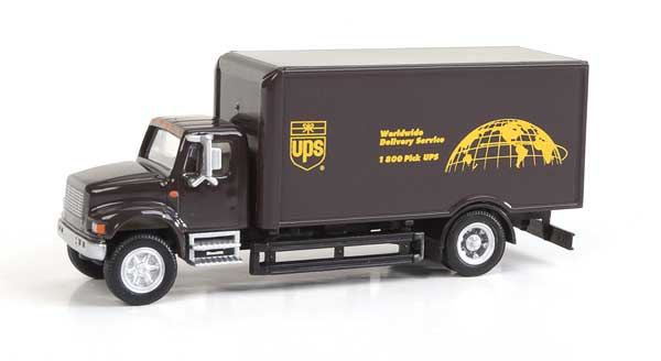 949-11293  -  Intl 4900 Van UPS Bow Tie - HO Scale