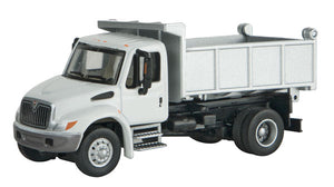 949-11635  -  4300 1-Axle Dump Wht MOW - HO Scale
