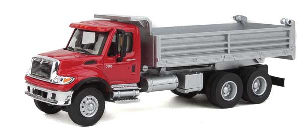 949-11662  -  7600 Hvy Dmp Red/Slv - HO Scale