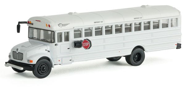 949-11702  -  MOW Crew Bus Wht/Logo Dcl - HO Scale