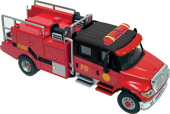 949-11920  -  Crw Cab Brush Fire Truck - HO Scale