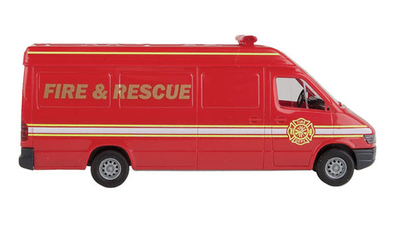 949-12204  -  Service Van Fire & Rescue - HO Scale