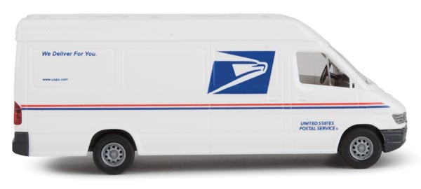 949-12208  -  Dlvry Van USPS We Deliver - HO Scale
