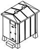 235-907  -  Instrument Shed 6x8' - HO Scale