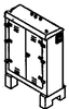 235-902  -  Elect Relay Cabinet 2-Dr - HO Scale