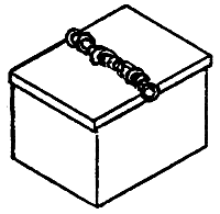 235-909  -  Ground Box small 2/ - HO Scale