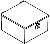 235-910  -  Ground Box medium 2/ - HO Scale