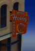 502-441452  -  Sign Sm Vert Who's Hobby