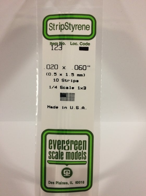 269-123  -  Styr Strip .020x.060