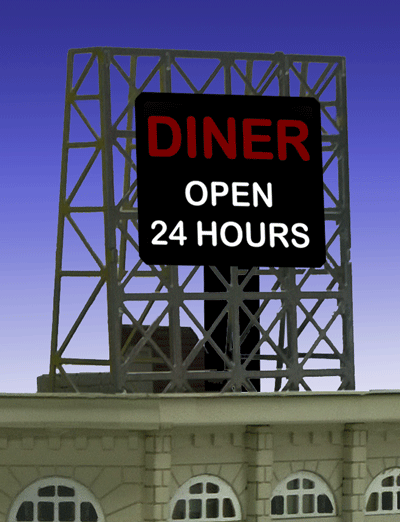 502-338965  -  Billboard Diner 24 Hours