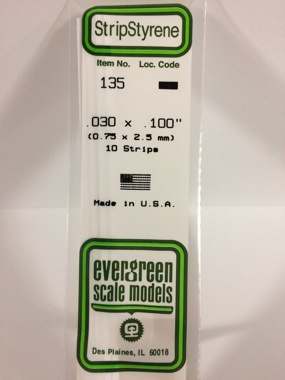269-135  -  Styr Strip .030x.100