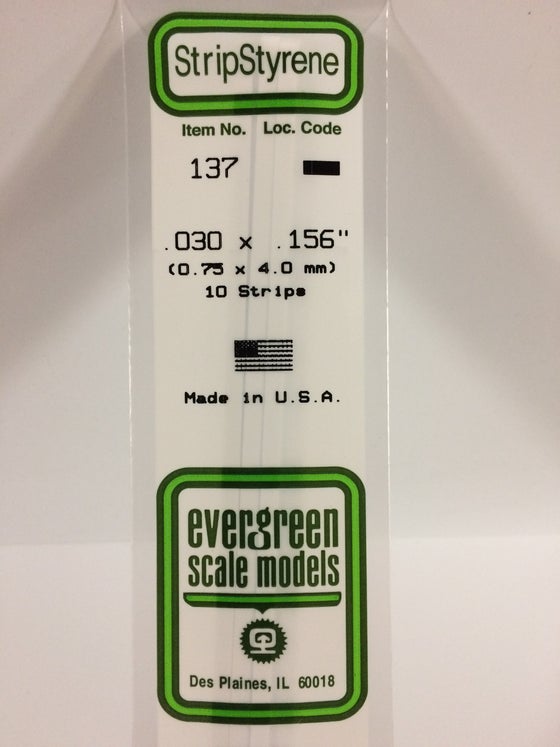 269-137  -  Styr Strip .030x.156" 10/