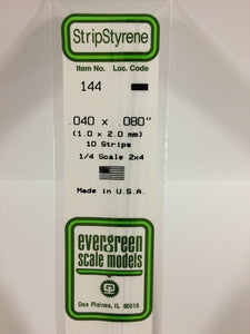 269-144  -  Styr Strip .040x.080" 10/