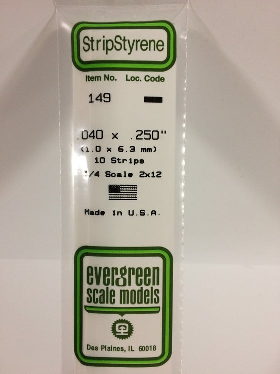 269-149  -  Styr strip .040x.250