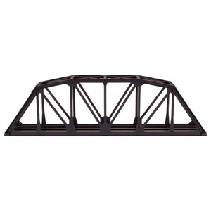 150-593  -  Cd 83 18" Truss Brdg Blk - HO Scale