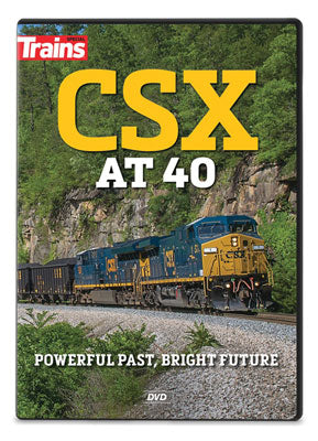 400-15134  -  CSX at 40 DVD. Trains Mag