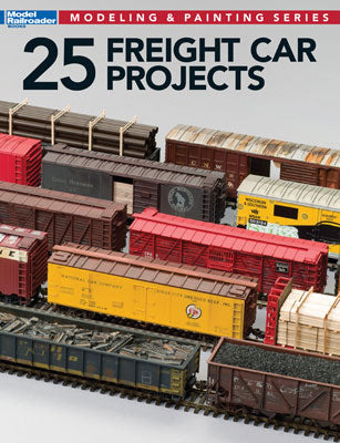 400-12498  -  25 Freight Car Projects