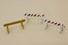 254-153  -  Barricades 3/ - HO Scale