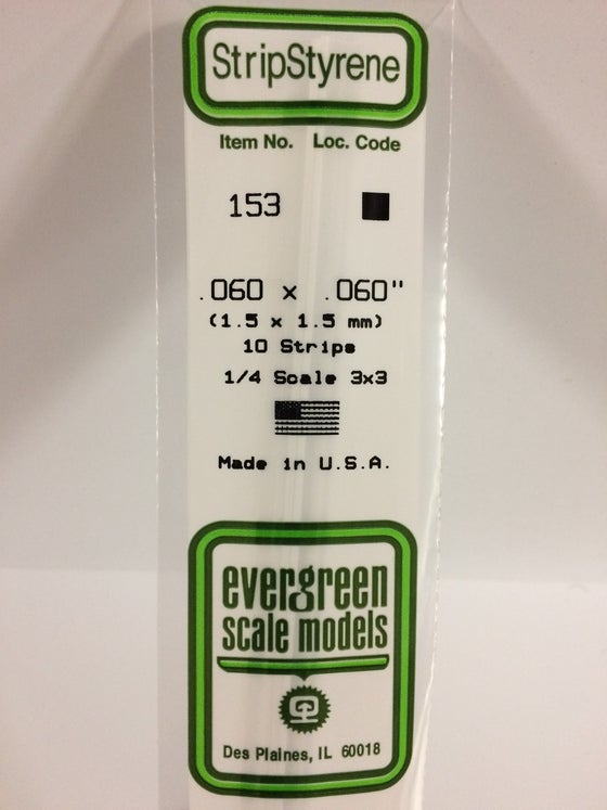 269-153  -  Styr strip .060x.060