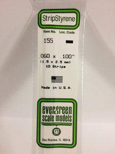 269-155  -  Styr Strip .060x.100" 10/