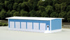 541-8004  -  Truck Terminal 30x80' Blu - N Scale