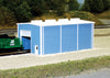 541-8002  -  Sm Engine Hse 30x60' Blue - N Scale