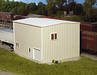 541-162  -  Yard Office 3-Size Ivory - HO Scale