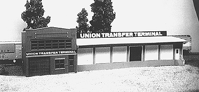 541-100  -  Rail/trk Transfr Facility - HO Scale