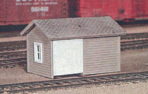 541-6  -  Handcar Shed Wood - HO Scale