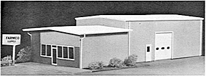 541-7  -  Retail Store & Wrhse Cntr - HO Scale