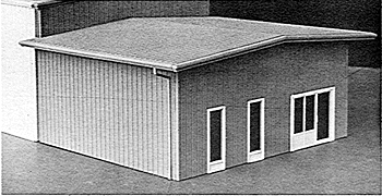 541-11  -  Add-on office/showroom - HO Scale