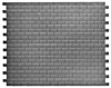 541-1005  -  Concrete blk intermed  4/ - HO Scale