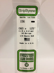 269-156  -  Styr Strip .060x.125" 10/