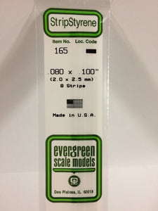 269-165  -  Styr strip .080x.100" 8/