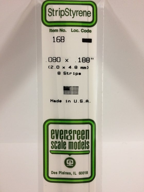 269-168  -  Styr strip .080x.188