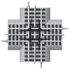434-612019  -  FasTrack 90-Deg Crossover - O Scale