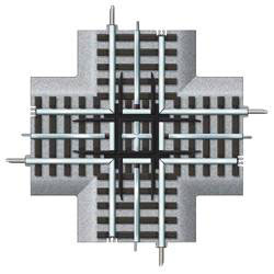 434-612019  -  FasTrack 90-Deg Crossover - O Scale
