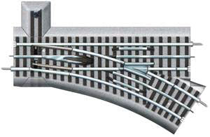 434-612018  -  FasTrack Man Switch R/H - O Scale