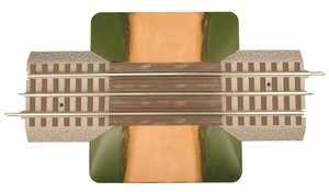 434-612036  -  FasTrack Str Grd Xing 10" - O Scale