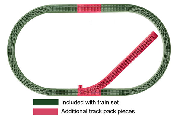 434-612044  -  Siding Track Pack - O Scale