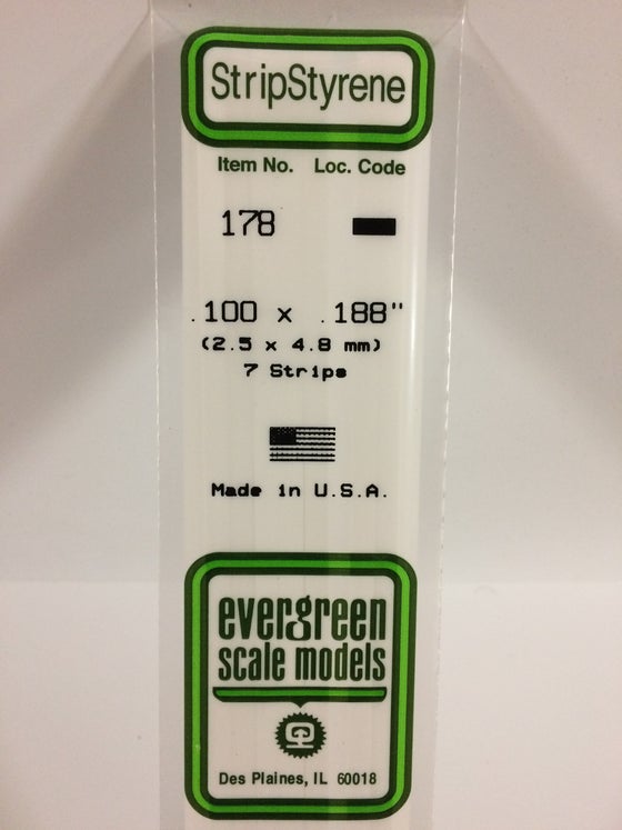 269-178  -  Styr strip .100x.188