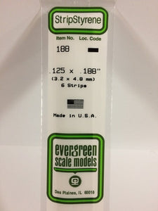 269-188  -  Styr Strip .125x.188" 6/