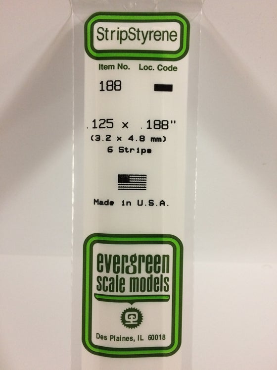 269-188  -  Styr Strip .125x.188