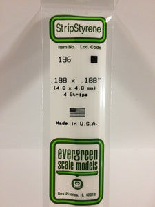 269-196  -  Styr Strip 3/16 x 3/16 4/