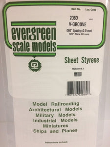 269-2080  -  Siding .020 V-groove .080