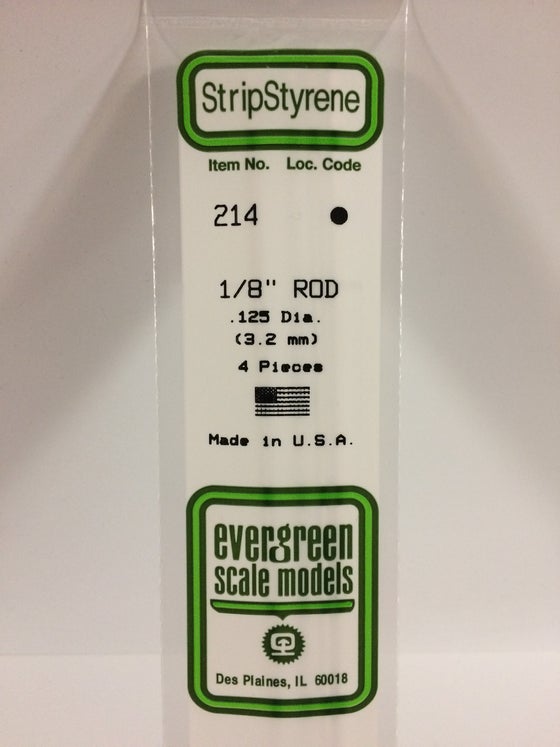 269-214  -  Styrene Rod .125