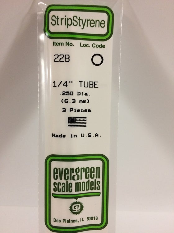 269-228  -  Styrene Tube .250