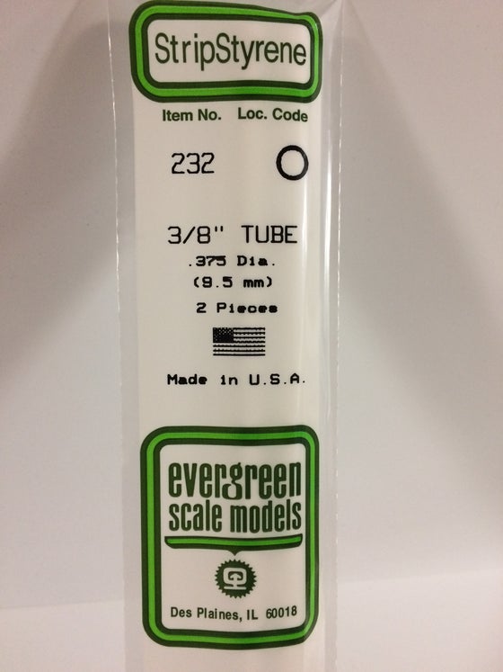 269-232  -  Styrene Tube .375